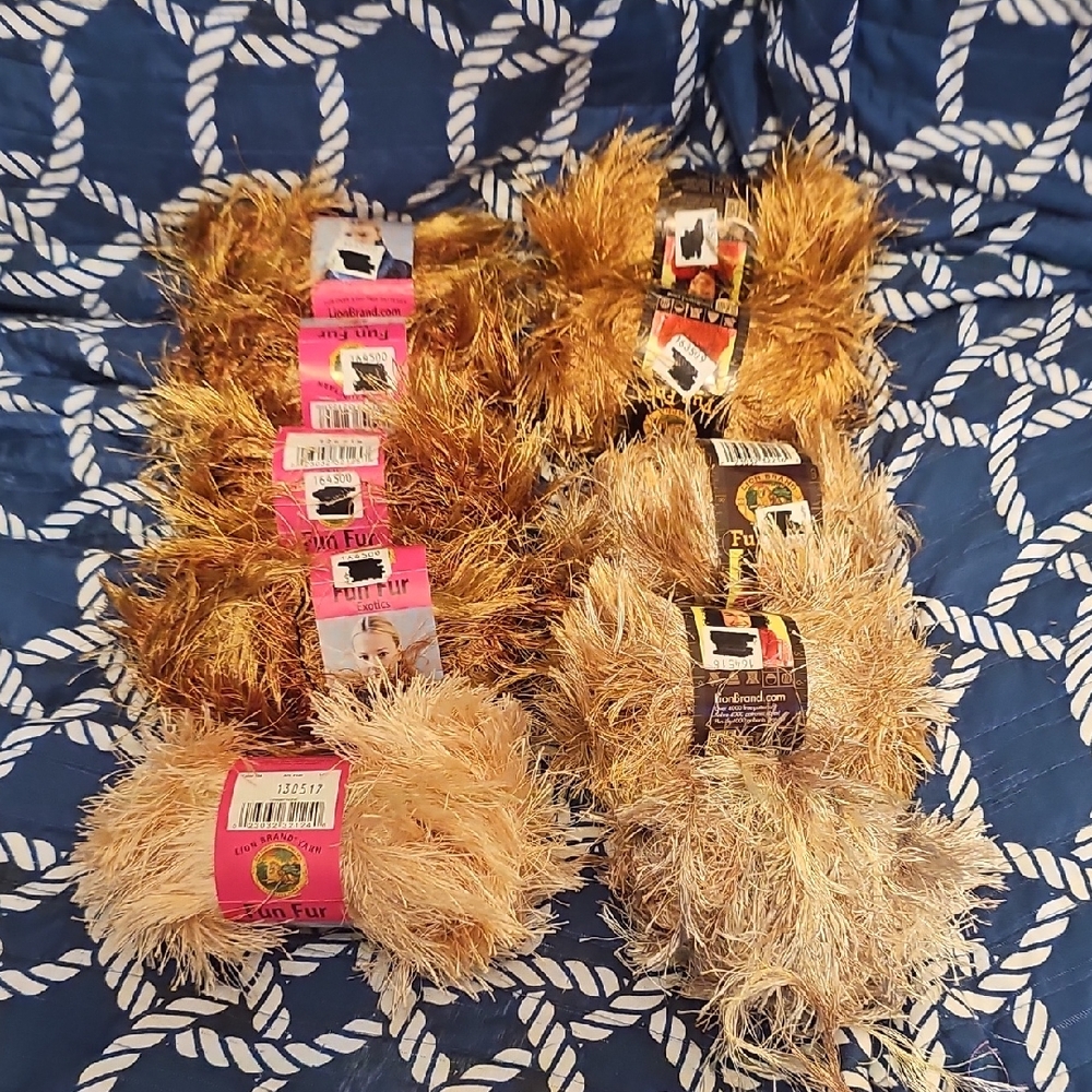 Yarn Bundle - Gold and Tan